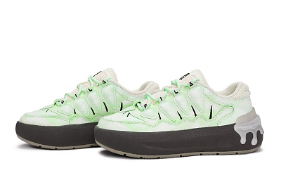 FILA CARROT 2 Skateboard Shoes Women's Low Top White/Green/Brown