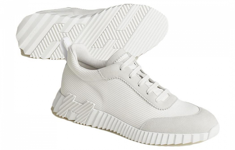 HERMES Bouncing Low-Top Casual Shoes Men's White купить в интернет-магазине Yoocart с быстрой доставкой по России.