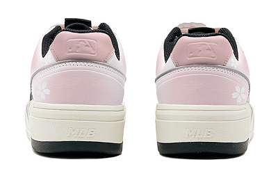 MLB Chunky Liner Romantic 520 Blue Cherry Blossom Love Casual Low-Top Skateboard Shoes Unisex Pink White