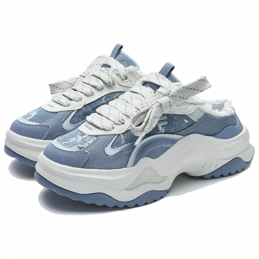 FILA FUSION BIANCO II Low Top Casual Shoes Women's Blue White купить в интернет-магазине Yoocart с быстрой доставкой по России.