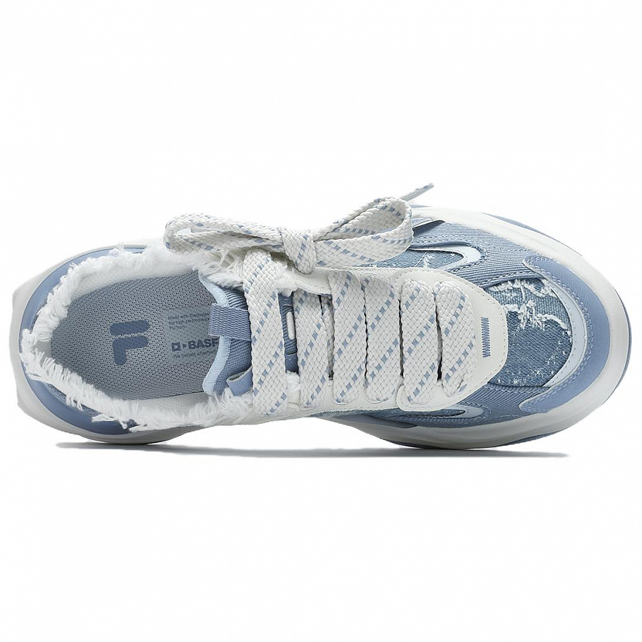 FILA FUSION BIANCO II Low Top Casual Shoes Women's Blue White купить в интернет-магазине Yoocart с быстрой доставкой по России.
