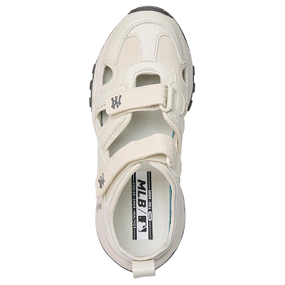 MLB Sandal Chunky Mask Cushioning Anti-Slip And Wear-Resistant Low-Top Casual Running Shoes Unisex White