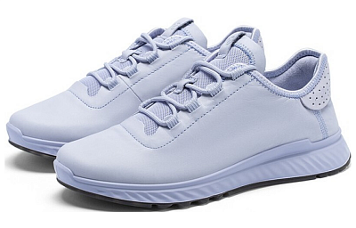 Ecco Fit For Action Cushioning And Breathable Low Top Running Shoes Women's Light Purple