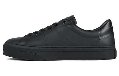 Givenchy City Skateboard Shoes Men Low-Top Black Blue