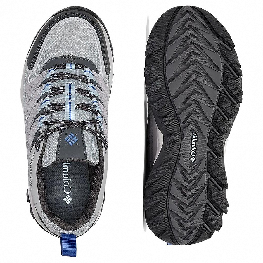 Columbia Anti Slip Wear Resistant Low Top Hiking Shoes Women's Gray Black купить в интернет-магазине Yoocart с быстрой доставкой по России.