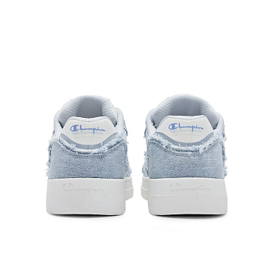 Champion Low Top Skateboard Shoes Unisex Light Blue