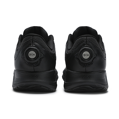 FILA BOA Cushioning Low Top Running Shoes Men's Black