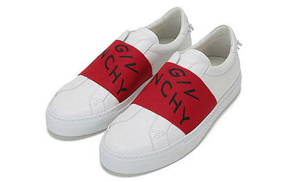 Givenchy Strap Leather 'White Red'