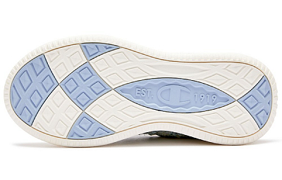 Champion Slip Resistant Cushioning Low Top Skateboard Shoes Women's Light Blue