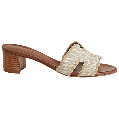 HERMES Oasis Abrasion Resistant Slide Slippers Women's Brown