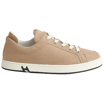 HERMES Kid Low-Top Skateboard Shoes Women's Camel