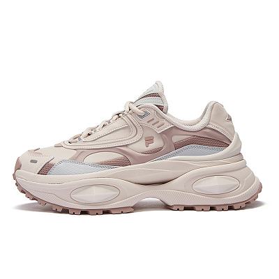 FILA FUSION BIANCO III Bianco 3 Height Increasing Wear-Resistant Low-Top Casual Shoes Women's Light Pink