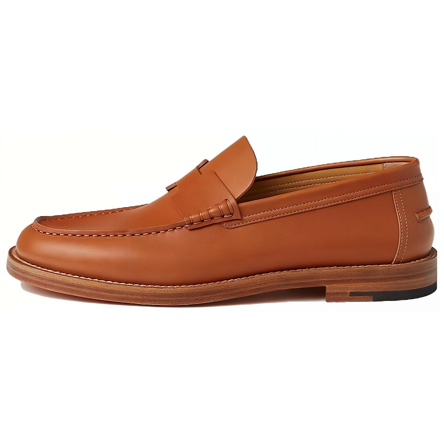 HERMES Loafers Men Brown купить в интернет-магазине Yoocart с быстрой доставкой по России.