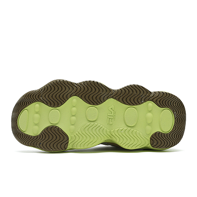 FILA PEASE Pea Shoe Low-Top Casual Shoes Women's Green Yellow