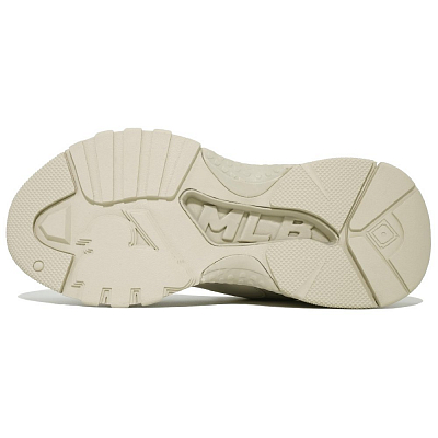MLB Big Ball Chunky Kaleidoscope Coast Low Top Chunky Sneakers Unisex Ivory White