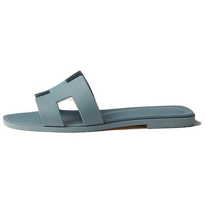HERMES Oran Stylish Sandals Women's Blue