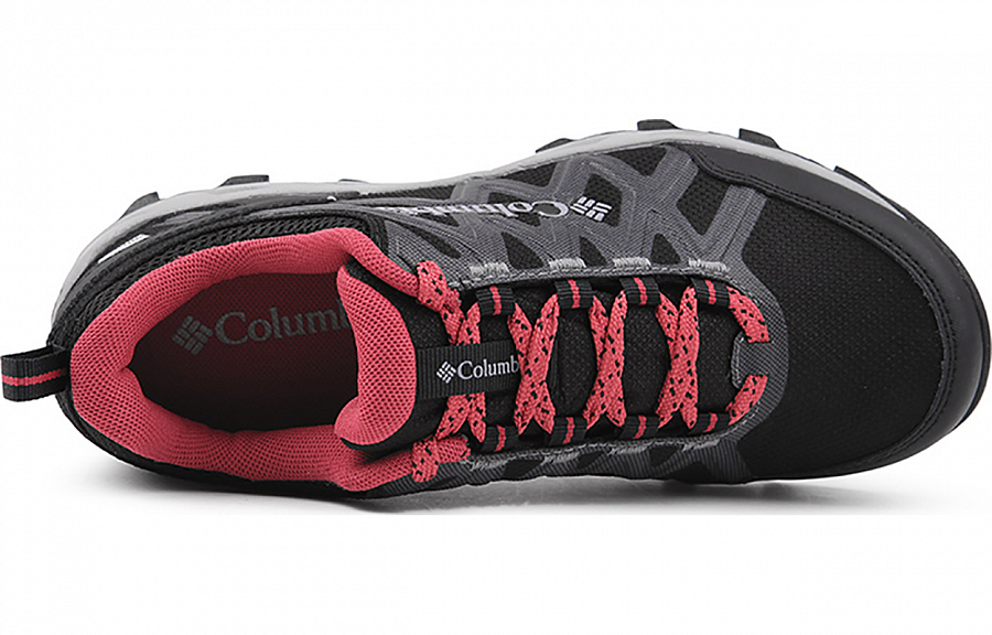 Columbia Hiking / Trekking Shoes Women's Low-Top Black/Red
