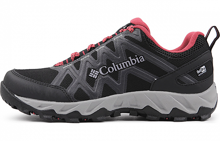 Columbia Hiking / Trekking Shoes Women's Low-Top Black/Red