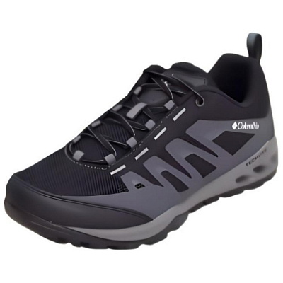 Columbia Cushioning Wear-Resistant Low-Top Trekking Shoes Men's Black