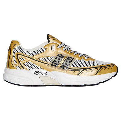 Givenchy Nfnty 52 Low Top Casual Shoes Men's Gold