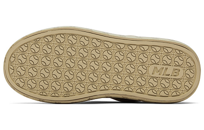 MLB Chunky Classic Slip-Resistant Low-Top Skateboard Shoes Unisex Brown