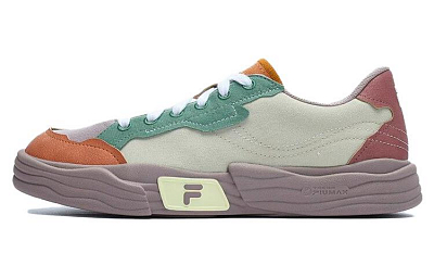 FILA FUSION Pop Ii Skate Shoes 'Green Orange' Women's