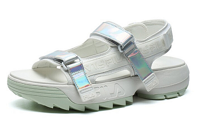 FILA Disruptor Sports Sandals Gs White Women's
