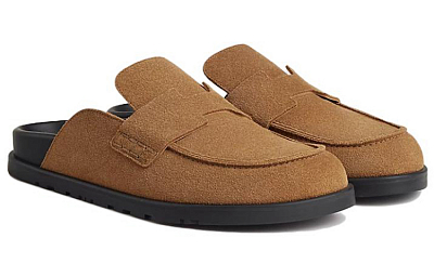 HERMES Go Closed Toe Slippers Men