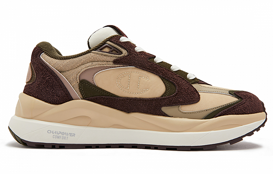 Champion Abrasion Resistant Low Top Chunky Sneakers Men's Dark Brown купить в интернет-магазине Yoocart с быстрой доставкой по России.