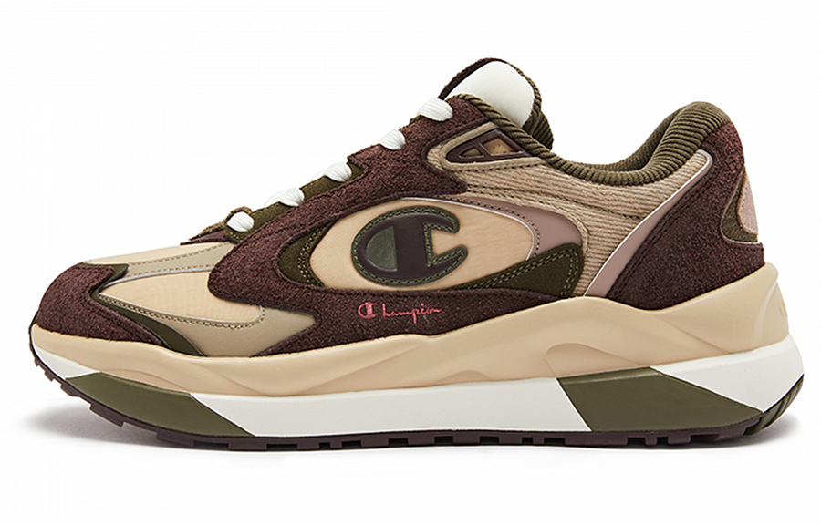 Champion Abrasion Resistant Low Top Chunky Sneakers Men's Dark Brown купить в интернет-магазине Yoocart с быстрой доставкой по России.