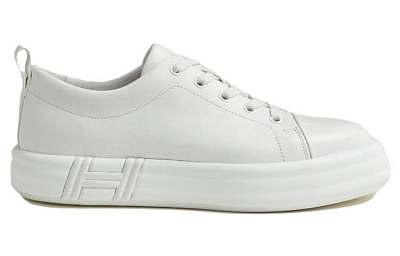 HERMES Happy Low Top Skateboard Shoes Women's White