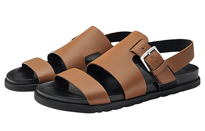 HERMES Corentin One-Strap Sandals Men