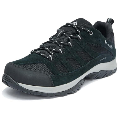 Columbia Crestwood Waterproof And Breathable Low Top Hiking Shoes Men's Black