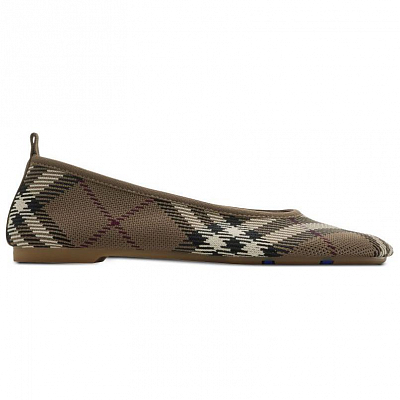 Burberry Casual Single Shoes Women's Light Brown
