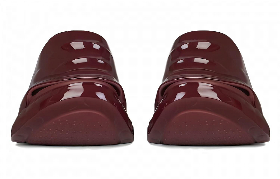 Givenchy Marshmallow Rubber Sole Slide Slippers 11cm Women's Dark Red