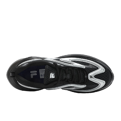 FILA FUSION BUZZARD Meteor Shoes Coverage Moisture-Wicking Breathable Low-Top Casual Shoes Women's Black