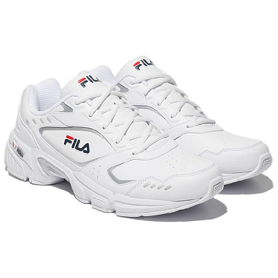 FILA Memory Decimus Low Top Casual Running Shoes Unisex White