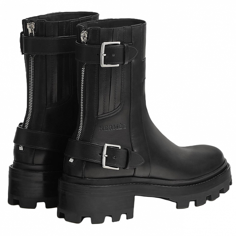 HERMES Jaimy Ankle Boots Men's Black купить в интернет-магазине Yoocart с быстрой доставкой по России.