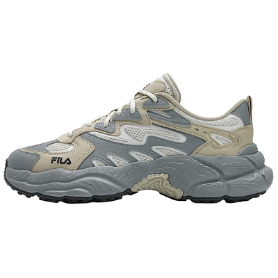 FILA Fern 2 Fern Sneakers Low Top Chunky Sneakers Men's Yellow Gray