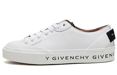 GIVENCHY Low Top Stylish Skateboarding Shoes Women's White