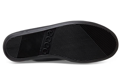 Ecco Soft Cool Size 2 Stylish Skateboarding Shoes Women's Black