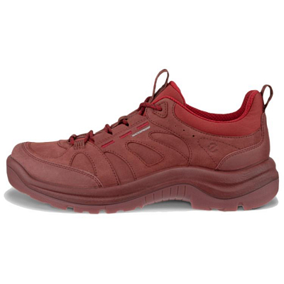Ecco Low Top Casual Shoes Women's Red