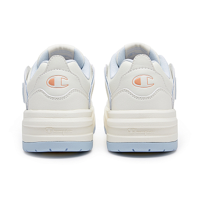 Champion Team Shoes 2.0 Cham Campus Low-Top Skateboard Shoes Women's Milk White/Ballet Blue