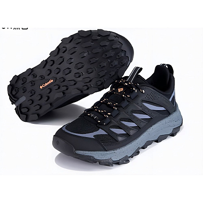 Columbia Anti-Slip Wear-Resistant Low-Top Trekking Shoes Women's Black