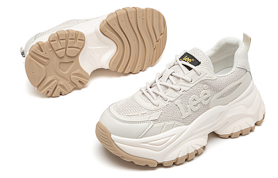 Lee Breathable Height Increase Low Top Chunky Sneakers Women's