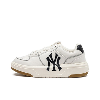 MLB Chunky Liner Skateboard Shoes Unisex Low-Top Beige/Pink/Brown