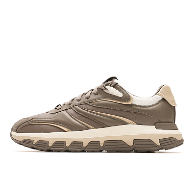 FILA Wear-Resistant Low-Top Running Shoes Men's Brown