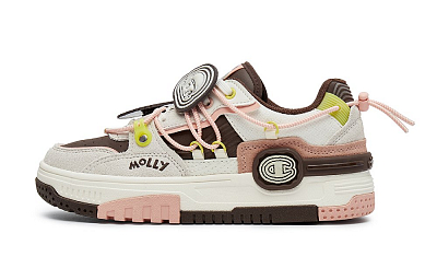Champion Low Top Skateboard Shoes Women's Coffee Brown