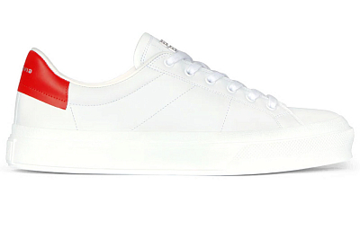 GIVENCHY City Sport Stylish Skateboarding Shoes Men's White Red