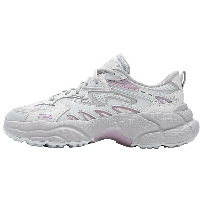 FILA Fern Sneakers Low Top Casual Shoes Women's White Pink